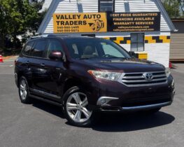 2013 Toyota Highlander Limited Sport Utility 4D