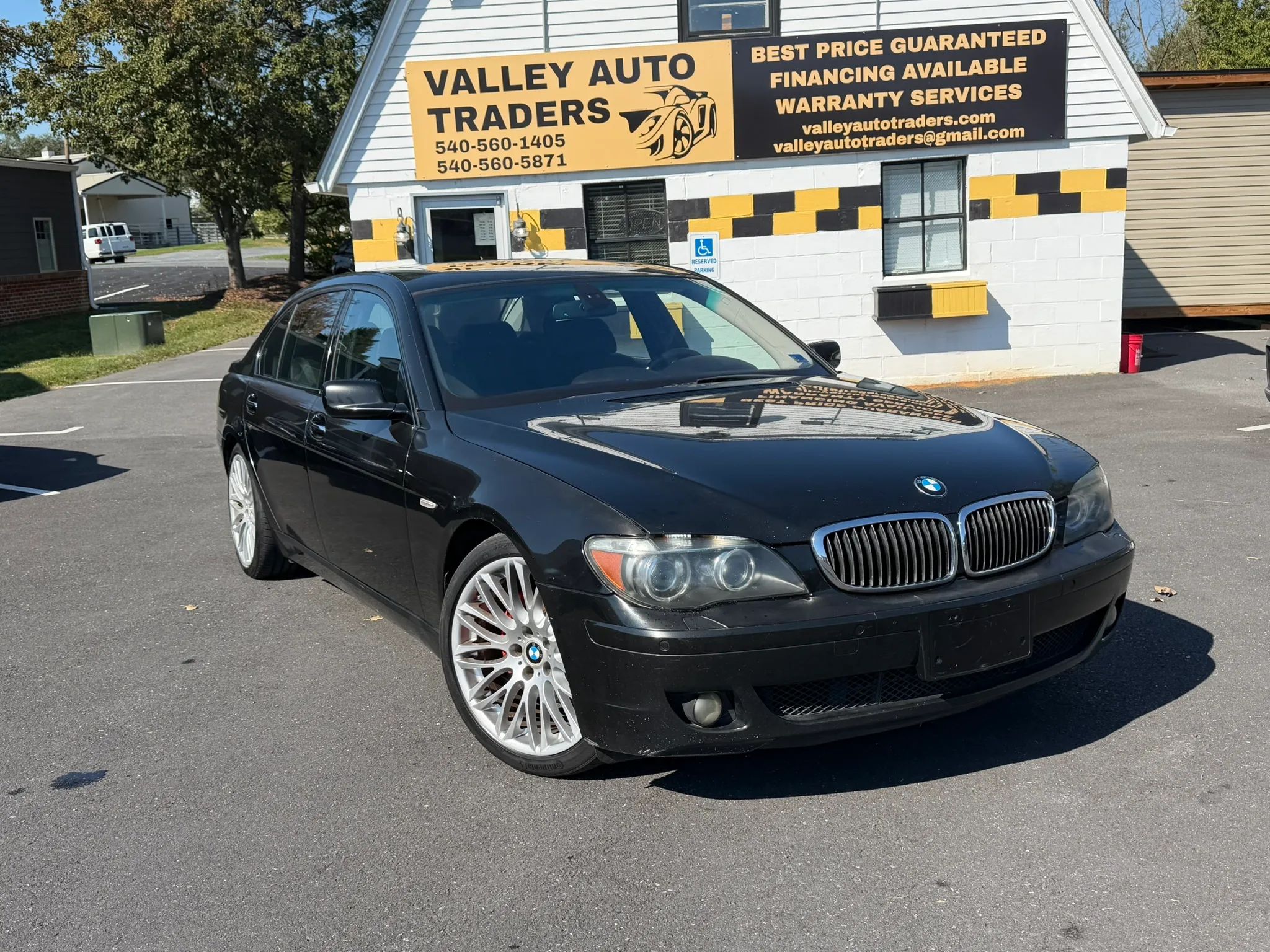 2008 BMW 7 Series 750Li Sedan 4D